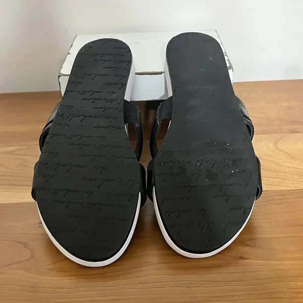 Dr.‎ Scholl's Womens Black Natalia Lightweight Slides Comfort Sandals Size 8 - Image 5