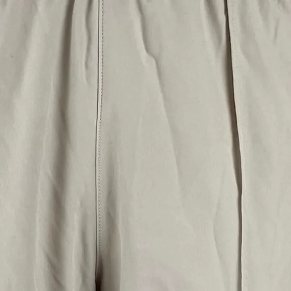 Abercrombie & Fitch Women's Cream Pull On Slit Wide Leg Trousers Pants Size XXS - Image 2