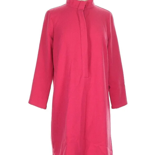 NEW Tuckernuck‎ Fuchsia Stretch Crepe Avery Dress size small - Image 3