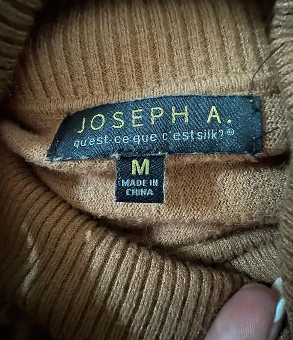Joseph A Tan Lose Turtle Neck Sweater - Image 2