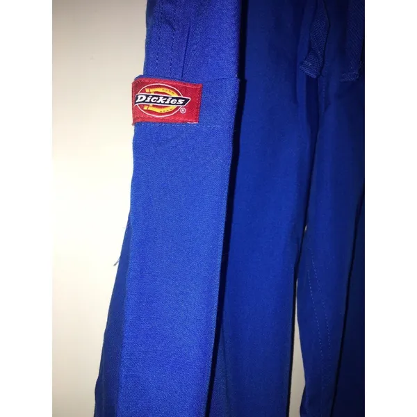 Dickies Women's Scrub Pants Nurse Medical Size Small Royal Blue - Image 3