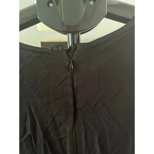 Old‎ Navy Black Long Sleeve Rayon Dress Size Large - Image 6
