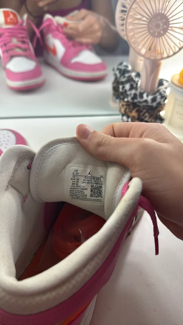 Jordan Nike Air Mid 1 Pinksicle - Image 7