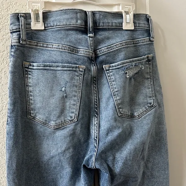 Abercrombie Curve Love Super Skinny Ankle Jeans Size 28 6S Light Blue Wash - Image 8