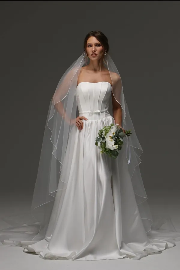 Ivory Etsy Wedding Veil  - Image 5