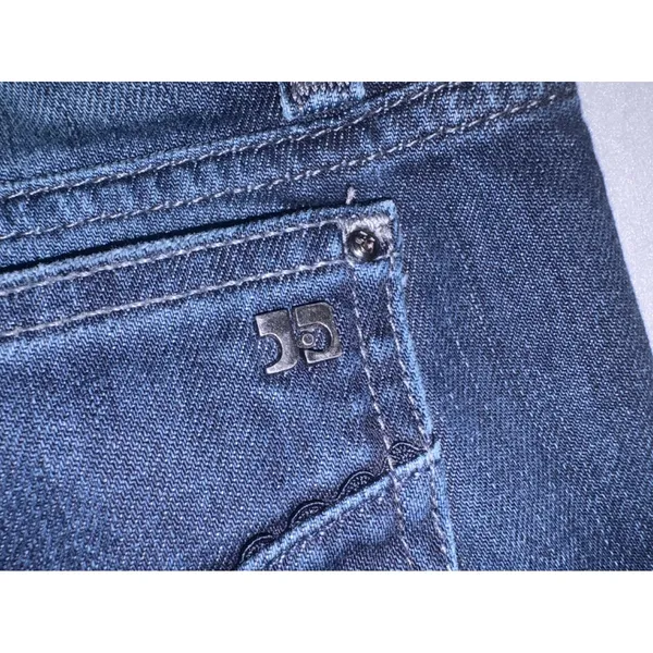 Joes Jeans Provocateur Bootcut Dark Wash Low Rise Blue Denim Pants Womens Sz 24 - Image 8