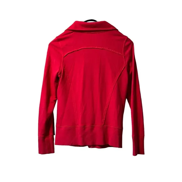 Lole Pink Hooded‎ Zip Up Moisture Wicking Jacket Size Large Athletic Preppy City - Image 2