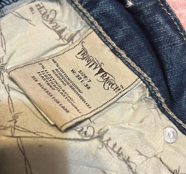 Trinity Ranch Montana West Boot Cut  size 30 - Image 7