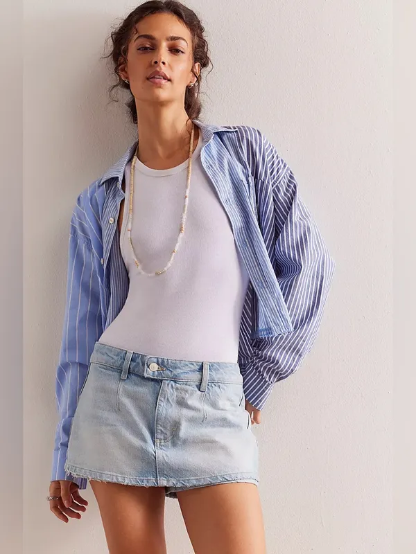 Free people Gallivanting Peekaboo Skort - Image 3