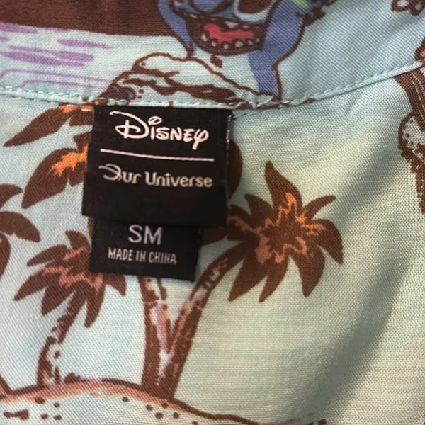 Lilo & Stich NWOT project piece Hawaiian shirt- S/M - Image 8