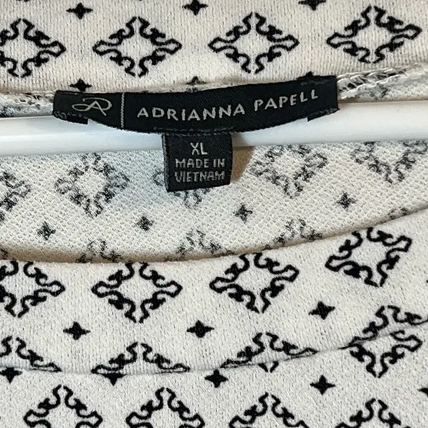 Adrianna Papell Shirt, sz XL - Image 2