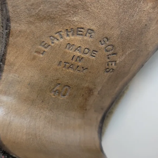 Fiorentini & Baker Womens Boots Size 40 Brown Suede Back Zip Ankle Heels - Image 10