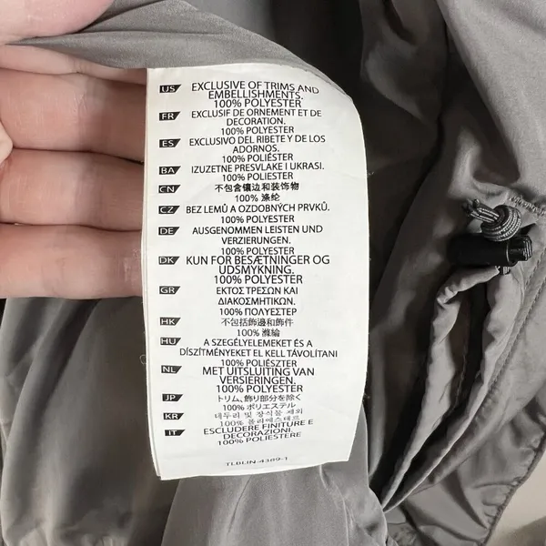 5.11 Tactical Puffer Jacket Womens Medium Insulated‎ Gray Zip Up Outdoor Winter - Image 10
