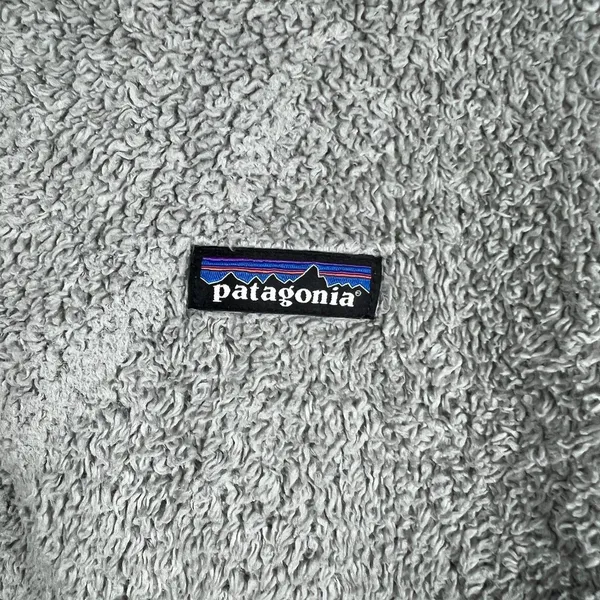 Patagonia Womens Los Gatos 1/4 Zip Fleece Pullover Size M Gray Outdoor 25235 - Image 3
