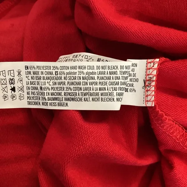 English Factory Red Dress Size Large Puff‎ Sleeve Mini Ruffle Hem stretch - Image 10