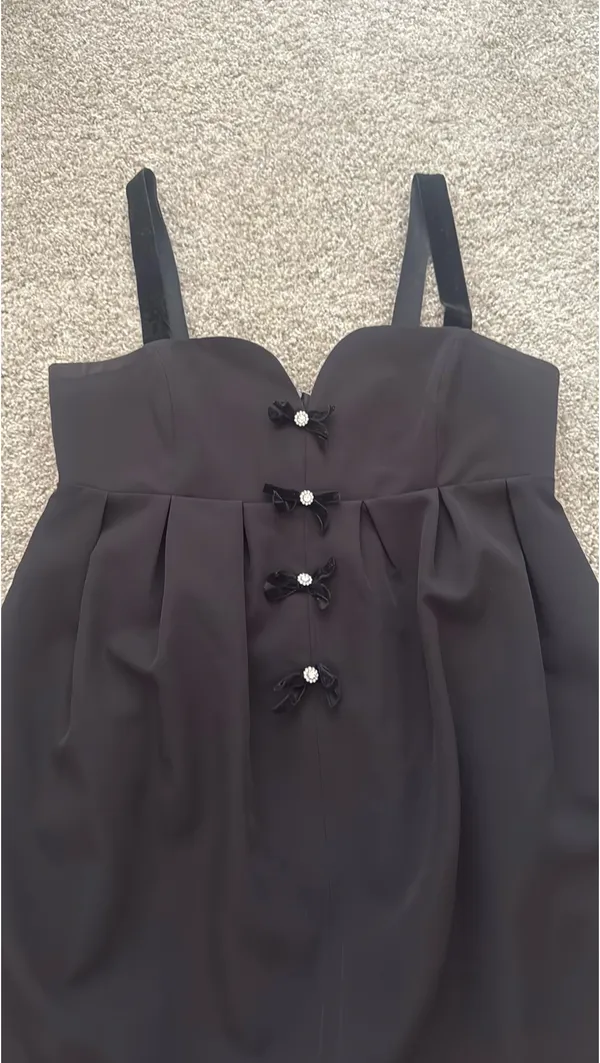 ZARA Black Dress Mini - Image 2