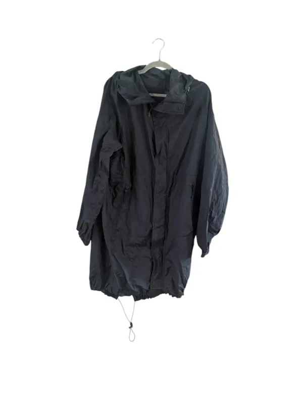 Women's Tumi Lightweight Hooded Rain Jacket, Black, Size L Black Size L - Image 10