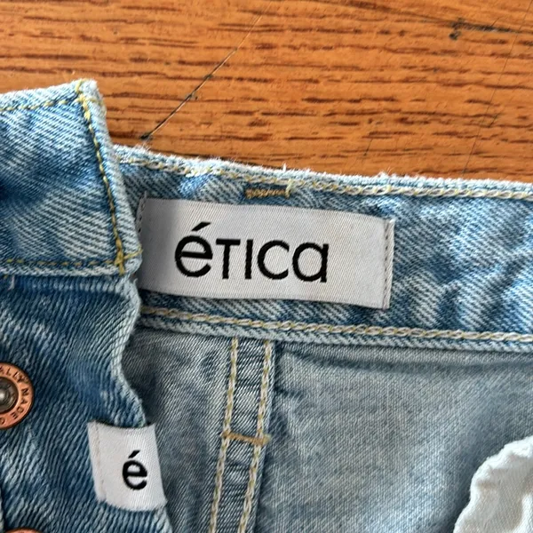 Etica Jeans Blue Size 25 - Image 2