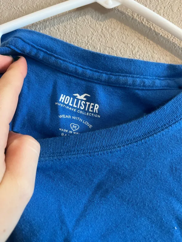 Hollister Blue Top Crop  - Image 2
