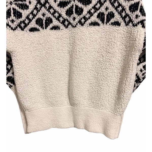 Pilcro Maia Cropped Quarter-Zip‎ Pullover Sweater Women's Size Small - Image 6