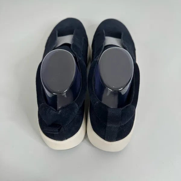 Lands’ End Blue Suede‎ Slip On Shoes Size 10 - Image 5
