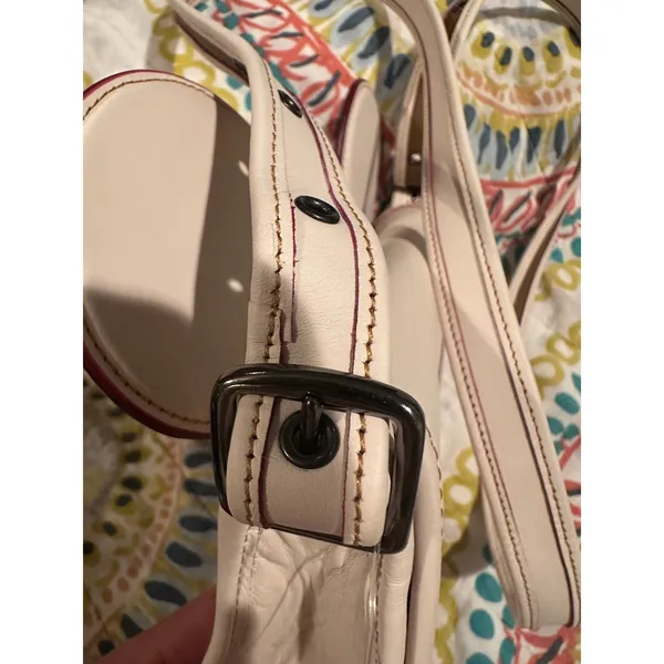 Disney x Coach Patricia Saddle Crossbody With Mickey Mouse Ears Bag Chalk - Image 7