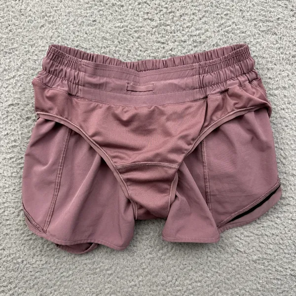 Lululemon Hotty Hot Shorts Low Rise 4" Figue Purple Athletic Athleisure Women 4 - Image 4
