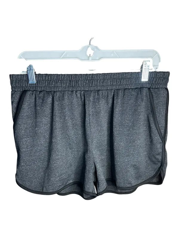 BlevonH Gray Athletic Shorts w/ Pockets Lined Lightweight Run & Training Shorts - Image 2