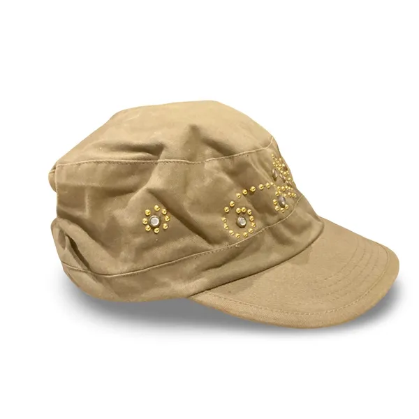 Embellished Cadet Hat Green - Image 2