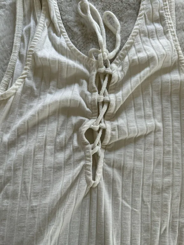 Urban Outfitters Lace Up Tank Top - Image 2