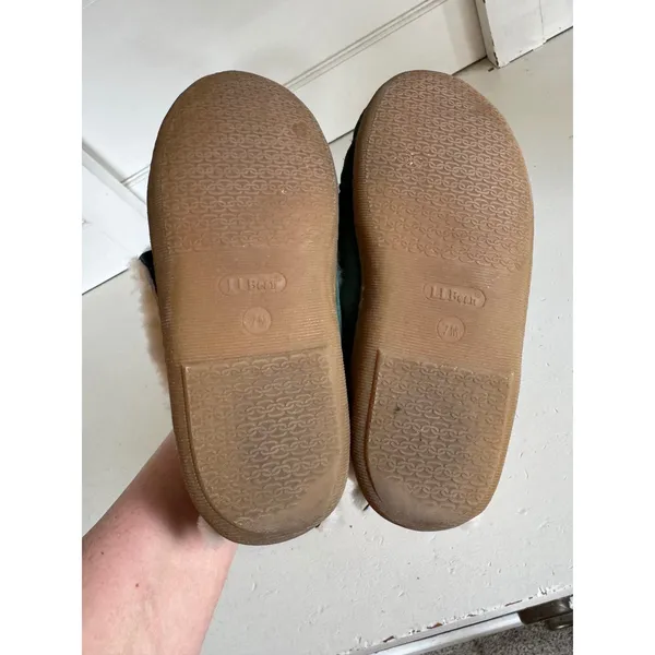 L.L.Bean Women's‎ Green Wicked Good Moccasins size 7 - Image 10