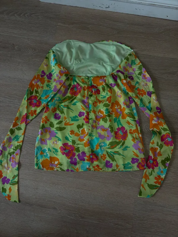 Le lis Strapless Floral Dress - Image 3