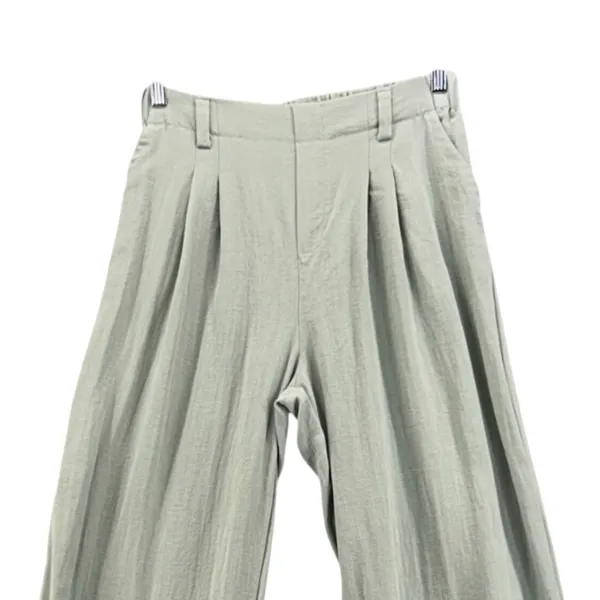 Halara Wide Leg Pants Sage Medium‎ - Image 4