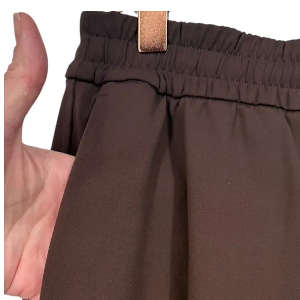 Lululemon Womens Tapered-Leg Mid-Rise 7/8 Pant Brown Luxtreme Size Medium W5FWDS - Image 11