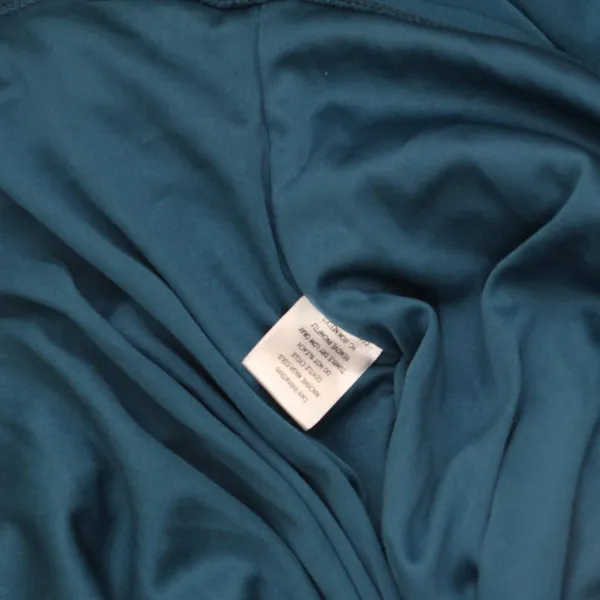 Emerald Sundae Womens Plus Size Ruched Midi Sheath Dress Peacock Blue Green 22W - Image 5