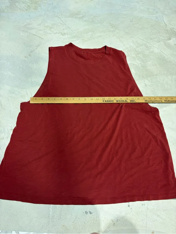 Lululemon Sleeveless Tank Top red/burnt orange - Image 3