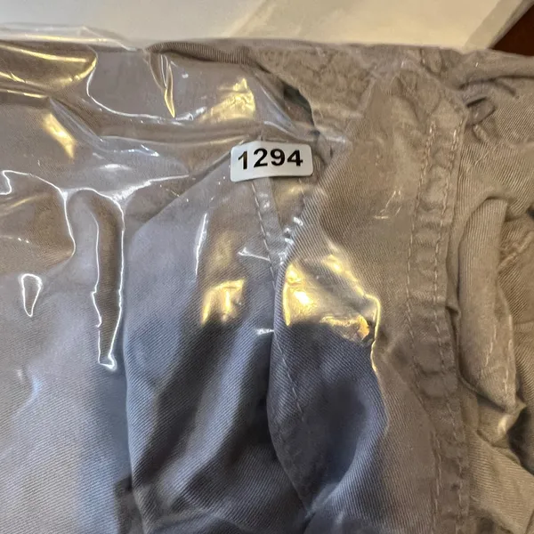 1294|NWOT Love Tree Tencel Utility Safari Cargo Button Front Romper Gray Women L - Image 8