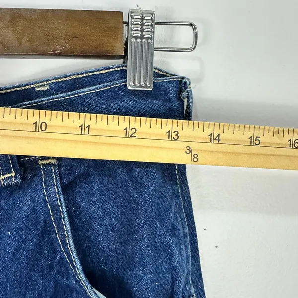 Wrangler Jeans 13 High Rise Vintage 90s Y2K Mom‎ Straight Tapered Rigid Denim - Image 6