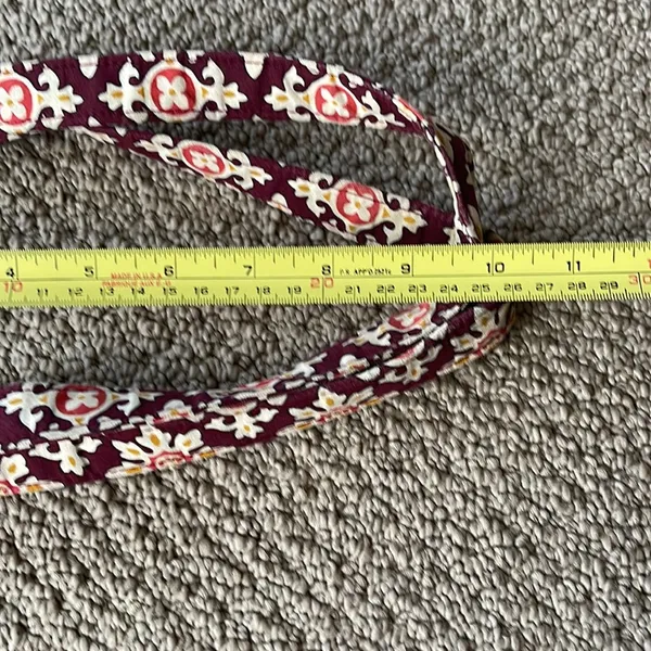 Vera Bradley Retired Medallion Burgundy Scroll Purse - Image 8
