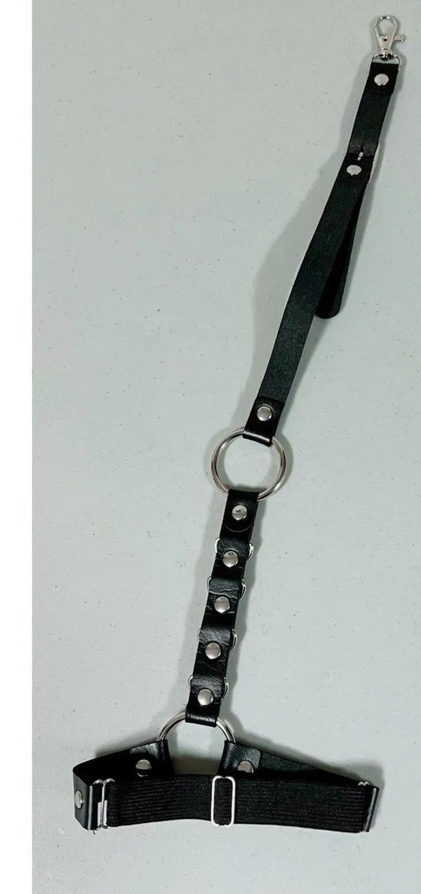 Black Leather O - Image 3