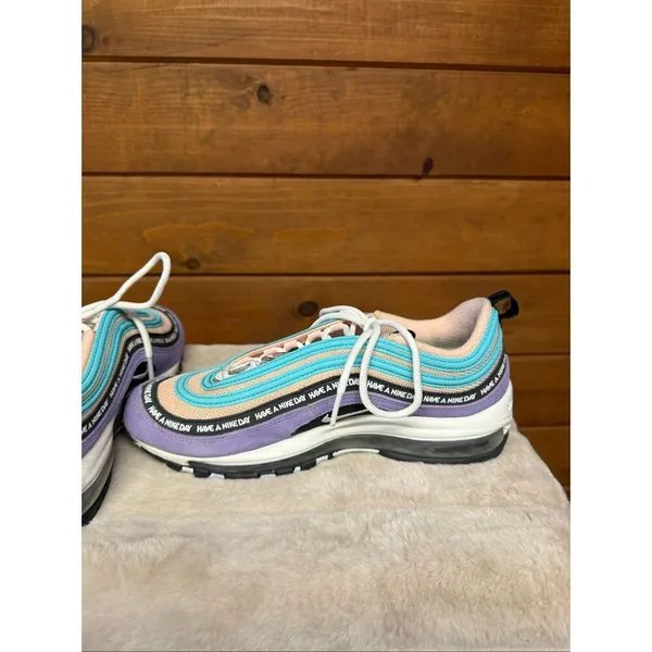 Nike Womans Air Max 97 'Have A Nike Day' sneakers Sz 8.5 BQ9130-500 - Image 5