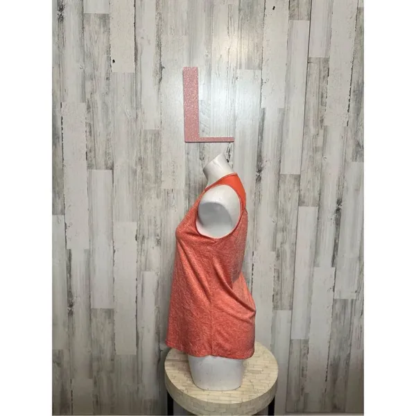 Orange work out tank top size large - Image 5