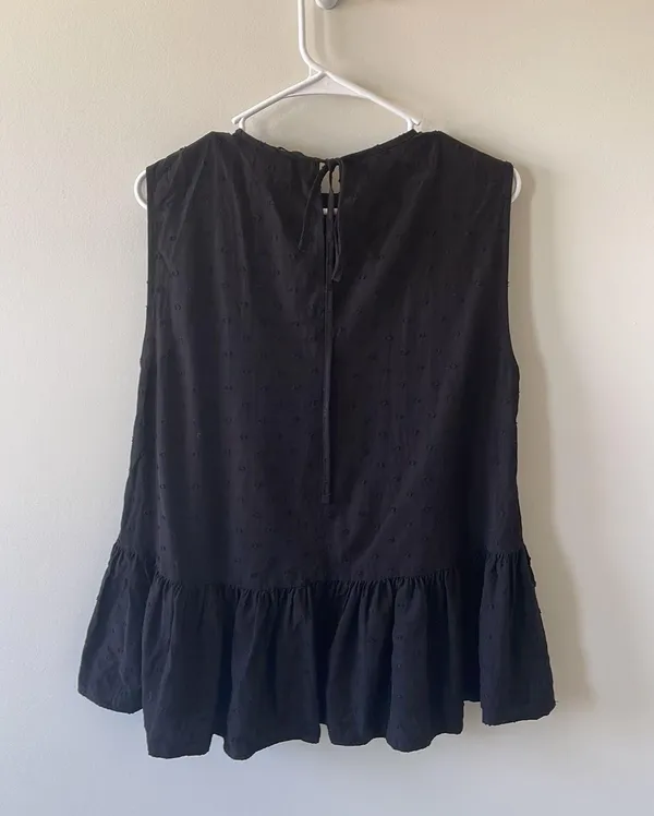 ZARA Peplum Top S - Image 5