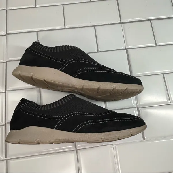 Dansko Alice Sneakers Slip-On Black Nubuck Leather Size‎ 40 US 10-10.5 - Image 9