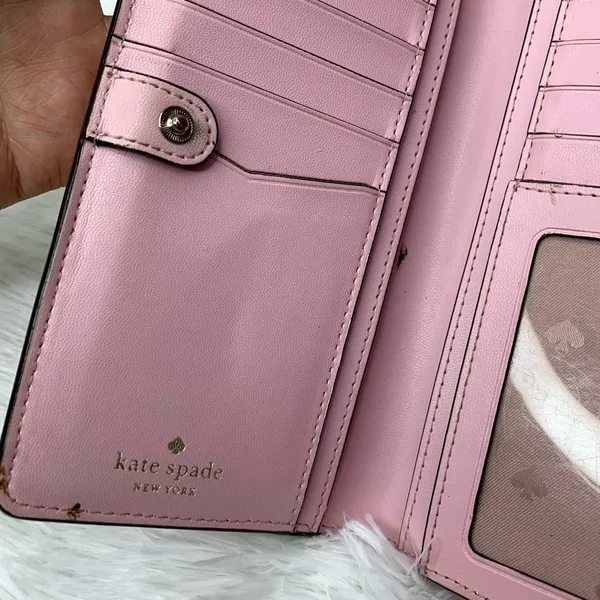 Kate Spade New York Pink Wallet - Image 9