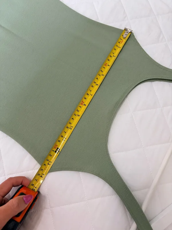 Zara Sage Green Bodycon Midi Dress Minimalist Quiet Luxury Chic Sleeveless M - Image 6