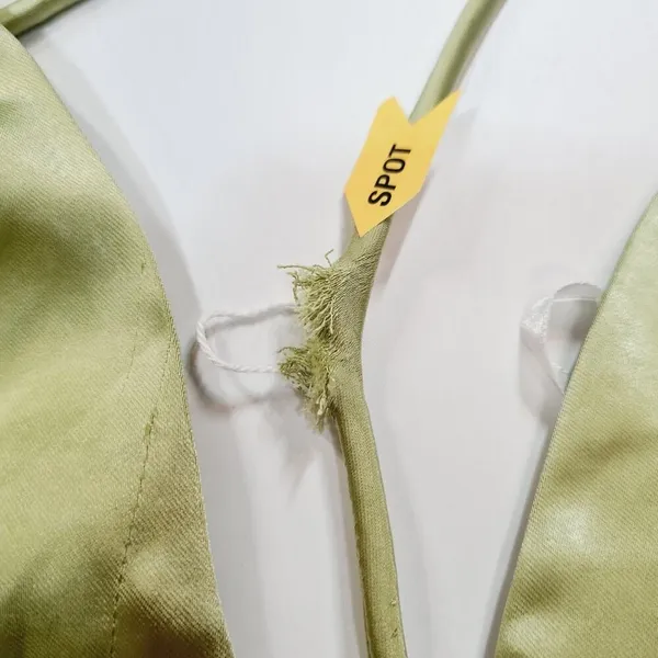 MORE TO COME Regina Maxi Dress in Green Small - Image 13