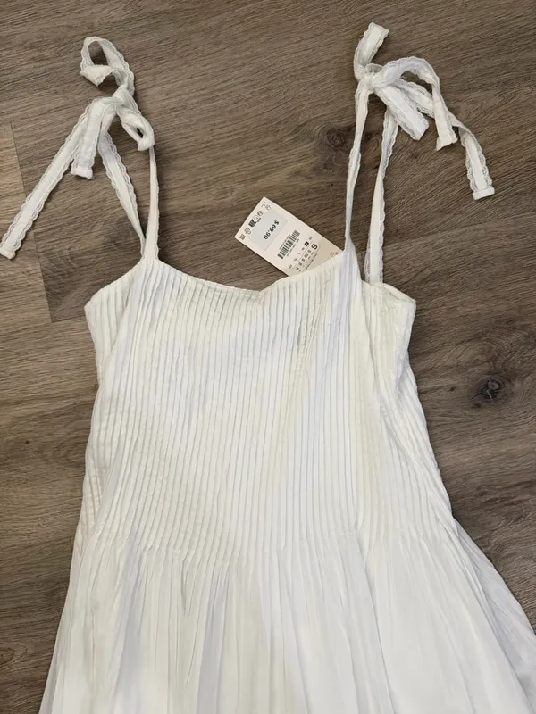 ZARA Poplin Midi Dress - Image 2