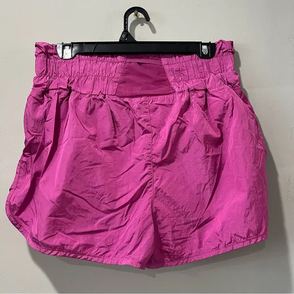 Free‎ People FP Movement Women's Large The Way Home Shorts Vivacious Violet Pink - Image 5