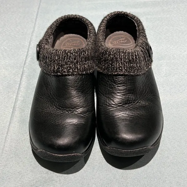 Dansko‎ Kenzie Leather Clogs Size 37/6-6.5 B24B - Image 3